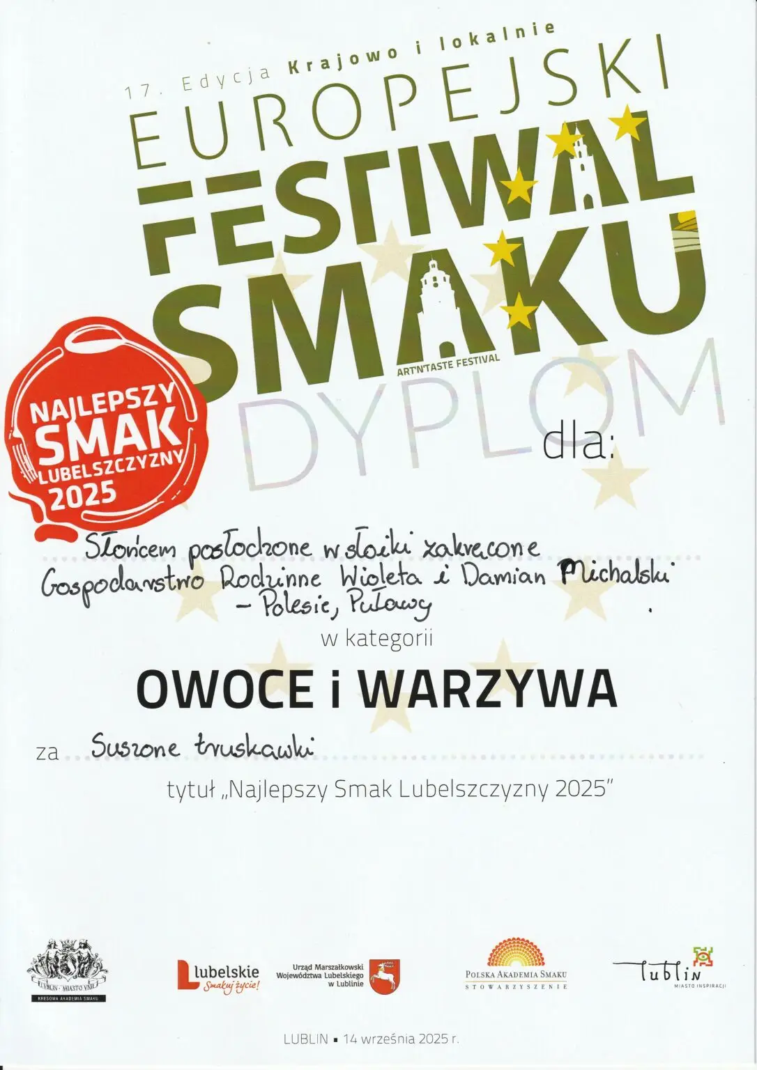 Festiwal Suszone truskawki
